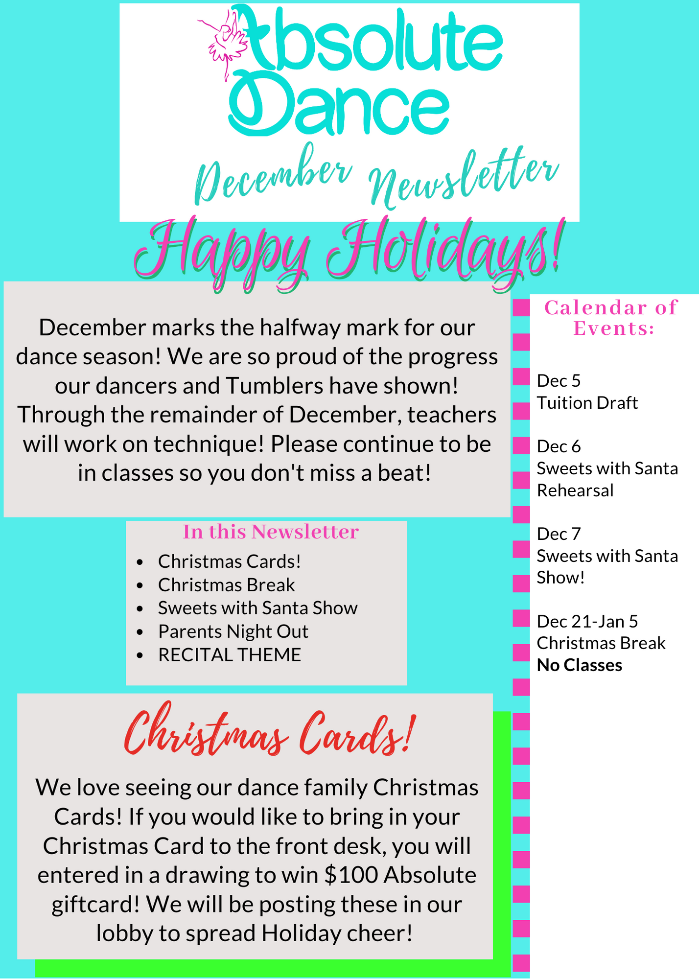 Dec Sw Newsletter Absolute Dance